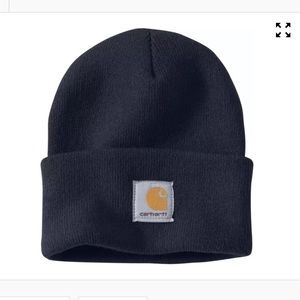 Carhartt Men's Knit Cuffed Beanie NWT in Navy